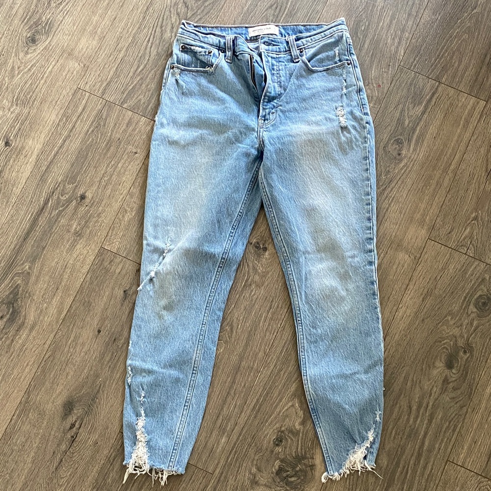 Abercrombie & Fitch Light Blue Skinny Jeans